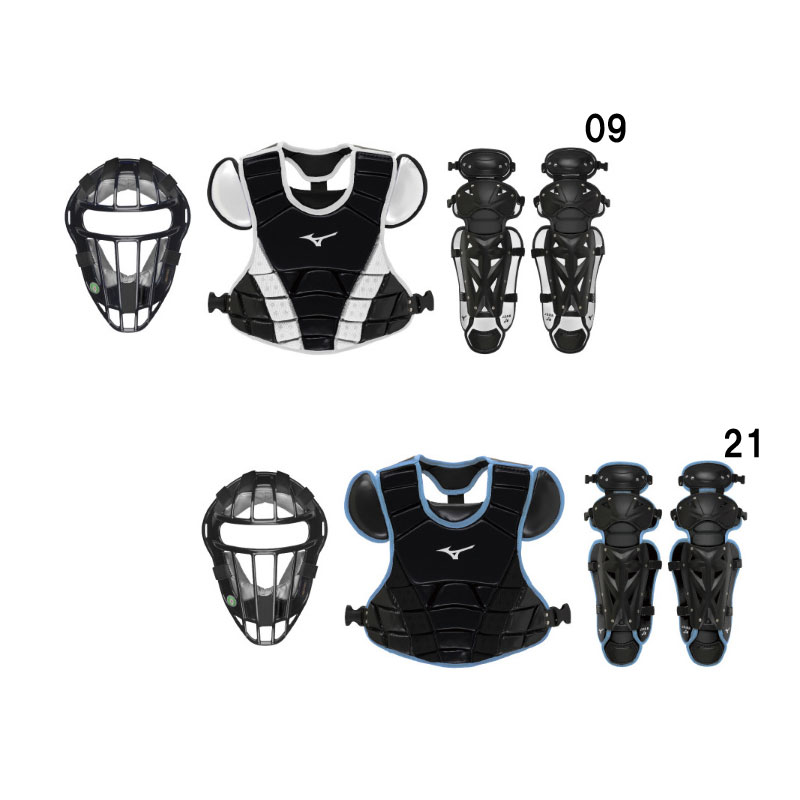 小学生用軟式ゴムソフトボール用捕手防具3点セット ソフトボール用 捕手用防具 セット 25AW (1DJPC028)
