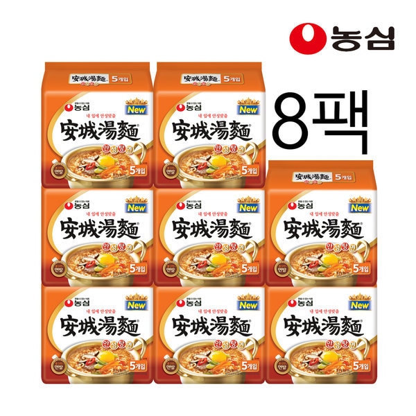 ノンシム/アンソンタンミョン/125gx/5倍