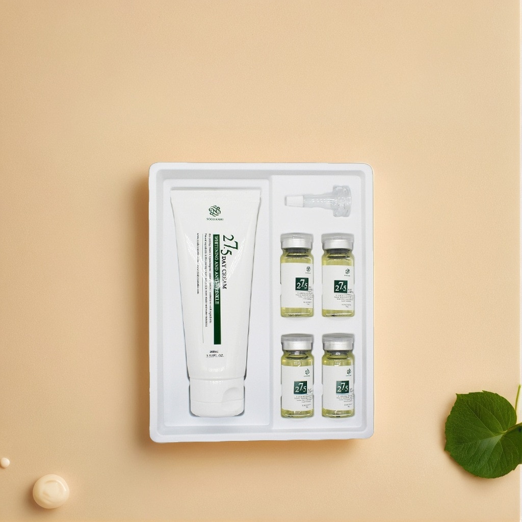 スーダンミー 27.5 セラピーセット [スピキュールクリーム・高保湿＋ビタミンアンプル/韓国美容液/集中スキンケア] 高保湿クリーム, 乾燥肌, 肌バリア, しっとりケア, 韓国スキンケア