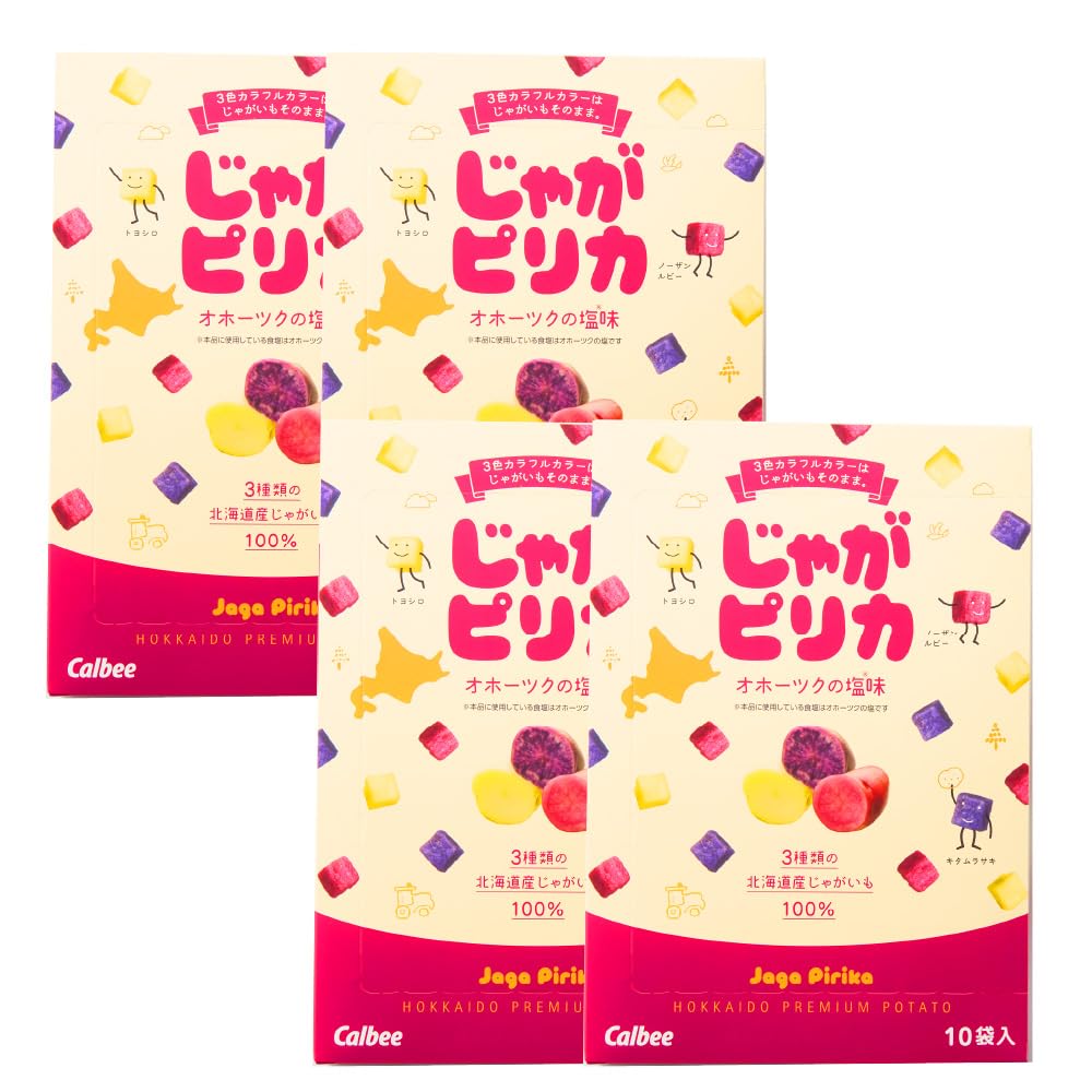 じゃがピリカ（10袋入）×４箱