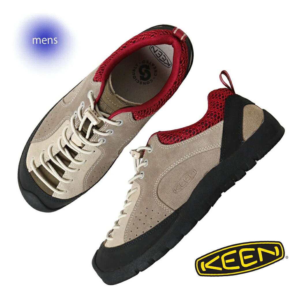 KEEN キーン ジャスパー ロックス エスピー スニーカー JASPER ROCKS SP BRINDLE/PLAZA TAUPE ( ベージュ アウトドア レザー メンズ 1030732 ) 14,348円