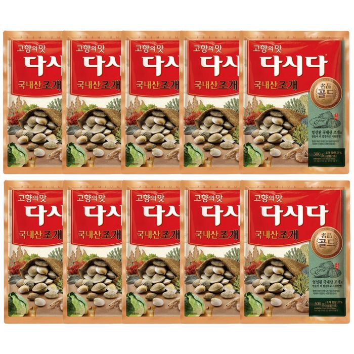 【10袋セット】あさり 300g CJジャパン 韓国調味料 韓国食品 韓国料理 韓国食材 おかず 韓国お土産 輸入食品