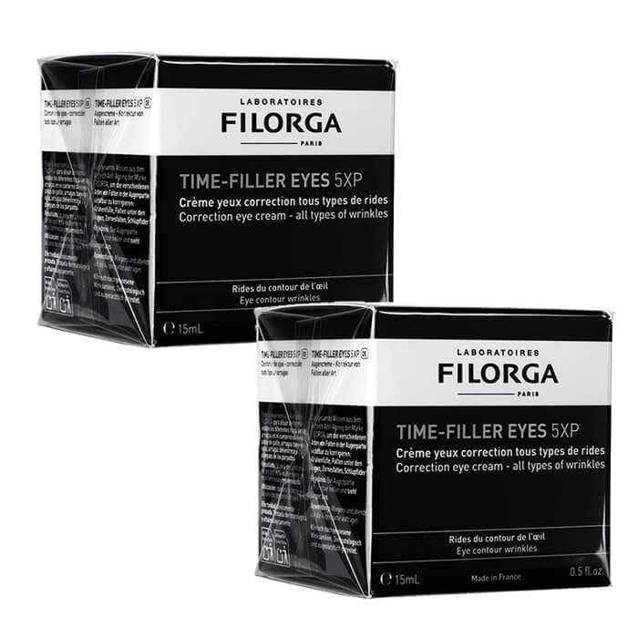 フィロルガ タイムフィラーアイズ5XPコレクションアイクリーム 15ml 2箱 Filorga 　海外直送：日時指定不可 ヤマト国際便発送 送料無料