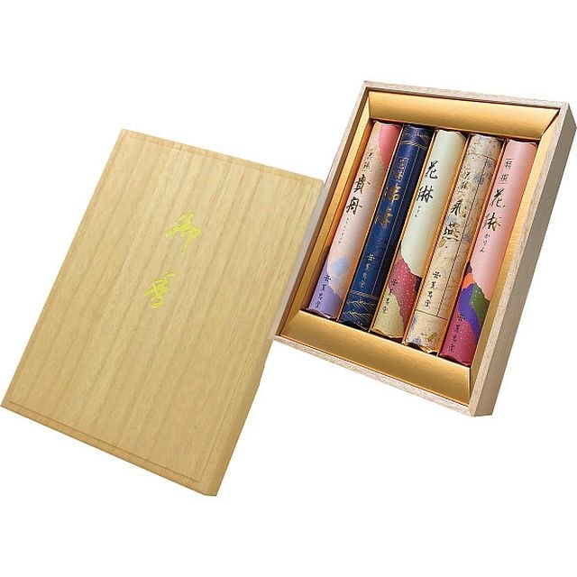 花琳アソート 短寸5入（桐箱入）