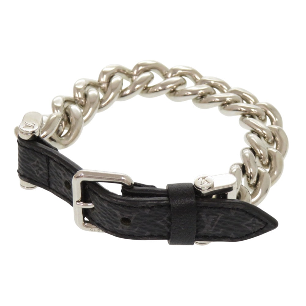 新品同様 ブレスレット チェーンモノグラム モノグラム エクリプス M64225 ブレスレット モノグラム エクリプス ブラック LV 1226【中古】 メンズ 31,525円