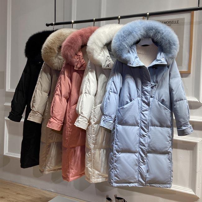 ダウンコート レディース コート 冬 フード付きダウンコート キルティングコート ファー アウター 通勤 冬コート 防寒服 ロングコート お洒落 プレゼント