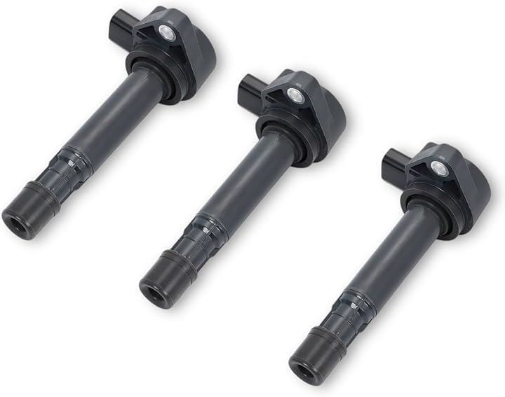 互換品 ホンダ 用 イグニッションコイル 3ピン ライフ JB5 バモス アクティ ゼスト ストリーム シビック ザッツ 等30520-RGA-004 汎用品 社外品(3本セット)