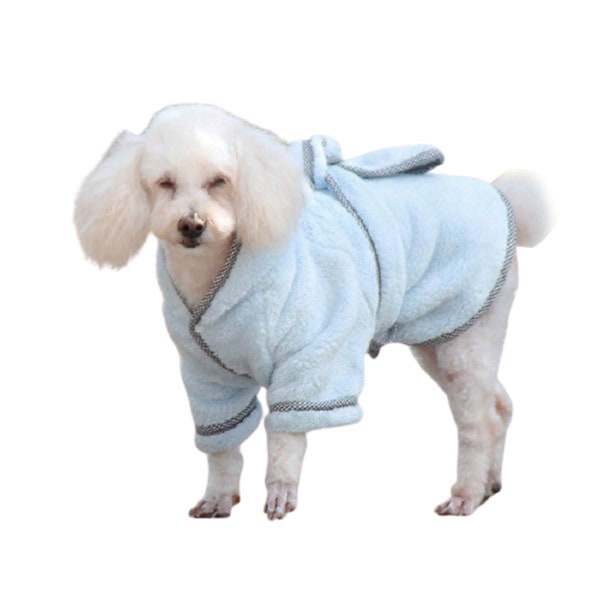 犬バスローブ バスタオル ペット用 新入荷　流行 ペットウェア フード 犬 女性が喜ぶ 犬服 小型 ペット服 猫 タオルウェア