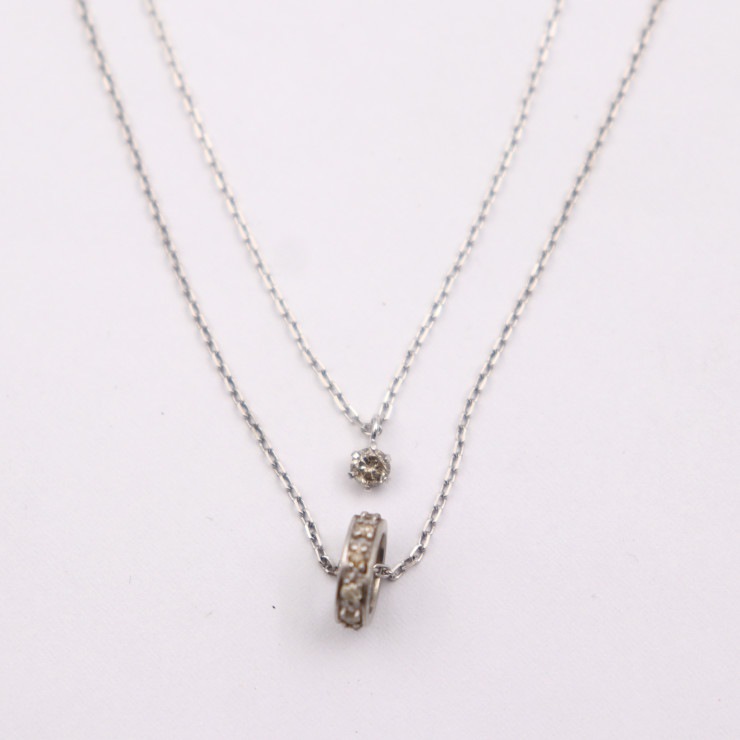 no brand ノーブランド ネックレス - ネックレス SV925 天然