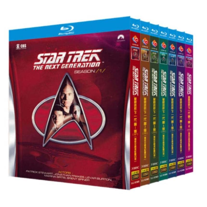 海外ドラマ 新スタートレック シーズン1+2+3+4+5+6+7 Blu-ray BOX 日本語字幕 日本語吹替版