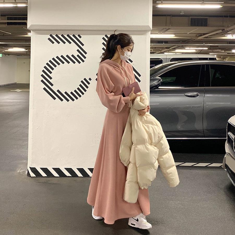 スウェットパンツ韓国ファッション 2点セット ップ フード付きアウター無地 レディーストレーニングウェアスポーツウェアトレーナ ア トップス+ズボン パーカー スウェット 長袖 大きいサイズパーカー