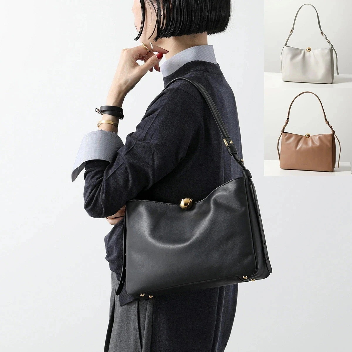 Furla フルラ ハンドバッグ SFERA SOFT M スフェラ ソフト WB01403 BX3168 レディース レザー ショルダーバッグ 鞄 カラー3色