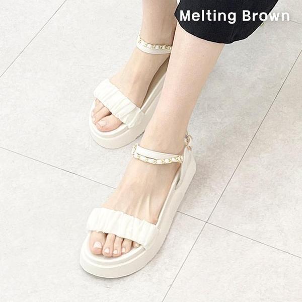 女性用厚底サンダル S33