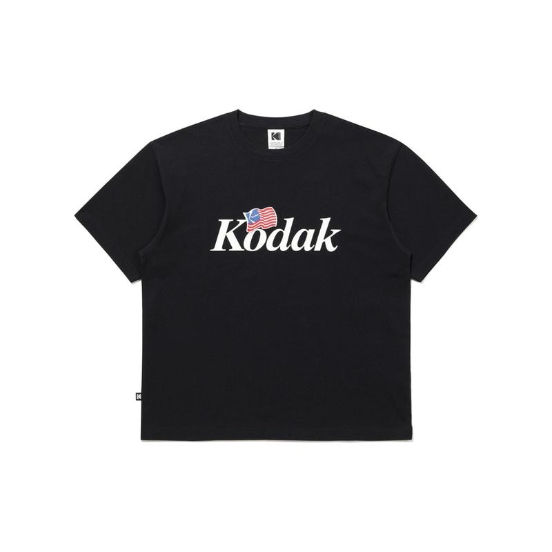 [公式]ゴールドモーメントロゴ半袖Tシャツ BLACK