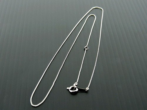 プラチナ850　ベネチアン　太さ0.6ミリ　40センチ 後払い決済不可商品