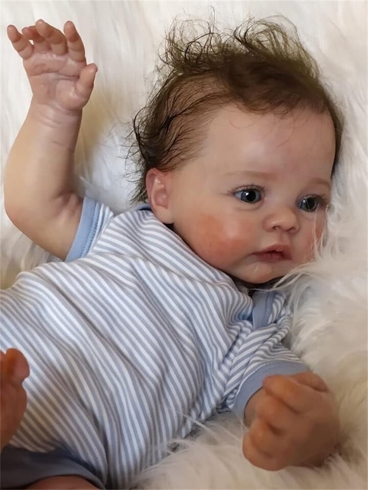 早い者勝ち 赤ちゃん 玩具 人形 49cm かわいい トランペット お子様の最高な贈り物でしょう 模擬赤ちゃん人形