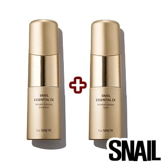 ザセム1+1スネイルエッセンシャルEXリンクルソリューショントナーエマルジョン