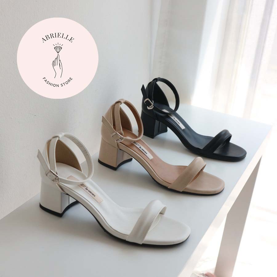 (S-012) Abrielle アブリエル 韓国 靴　レディース　夏　ストラップ　ハンドメイド　サンダル　5 CM ［３タイプ］