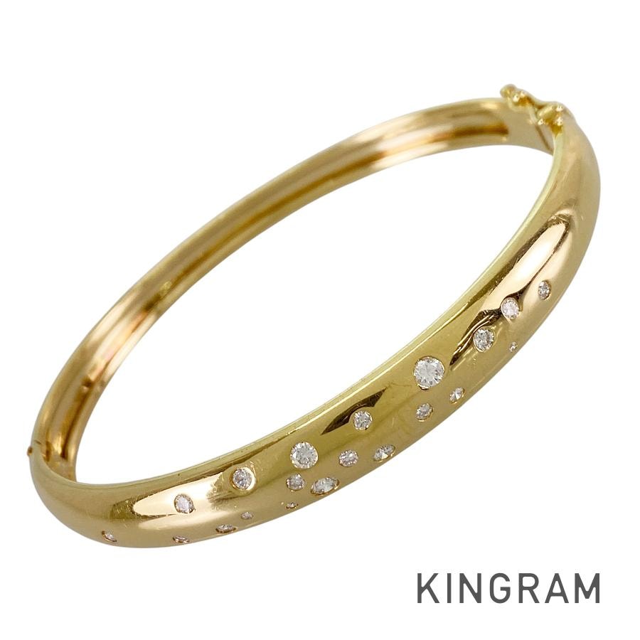 ブレスレット K18YG ダイヤモンド sss【中古】