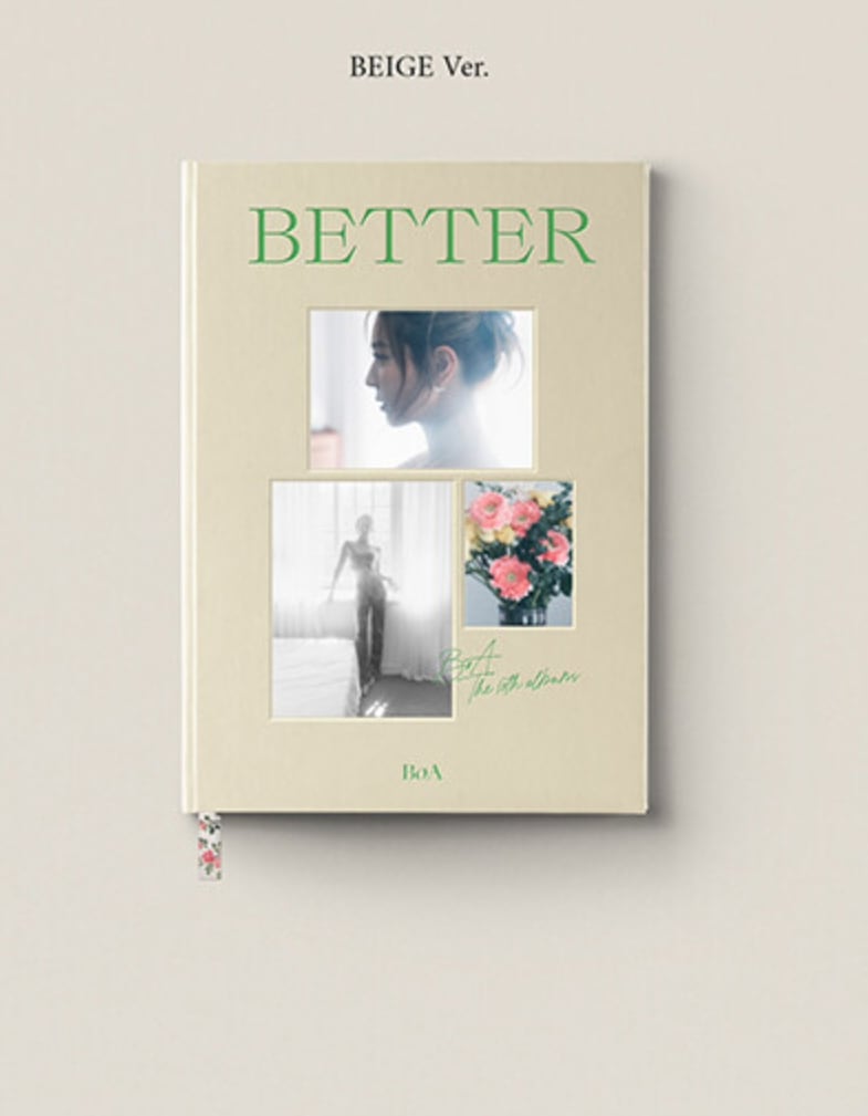 【未開封 新品】 BoA アルバム Vol.10 BETTER 初回生産限定版 ベージュバージョン Special Edition BEIGE VERSION