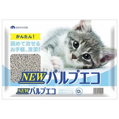 他サイト： サンメイト ＮＥＷパルプエコ 猫砂 12Lの商品画像