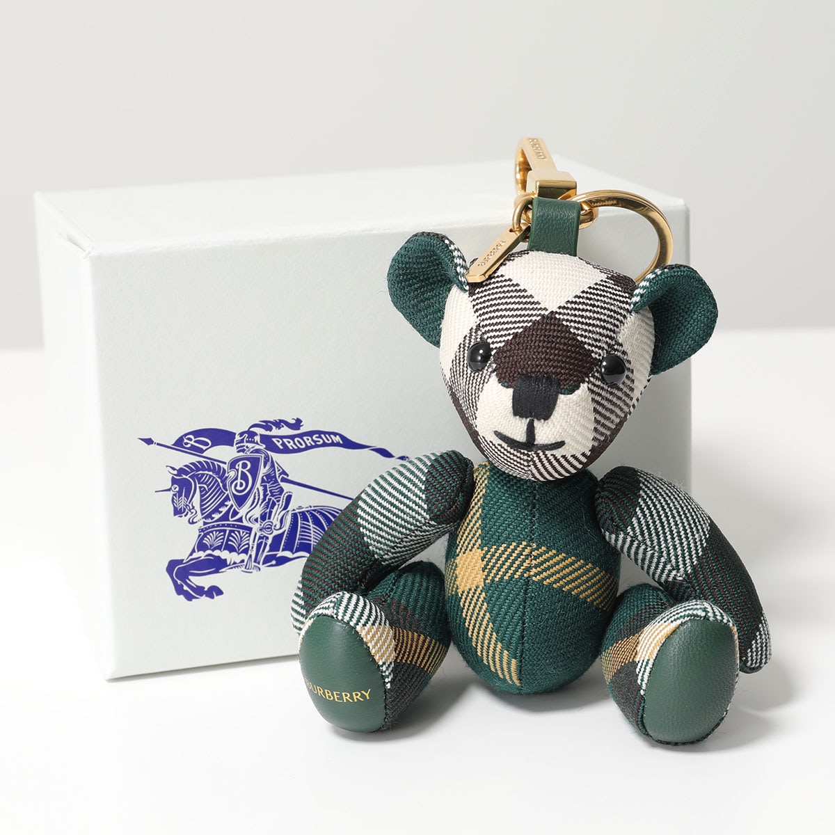 BURBERRY バーバリー キーホルダー LS THOMAS CHARM RY7 8083519 レディース バッグチャーム トーマスベア テディベア B8636/IVY