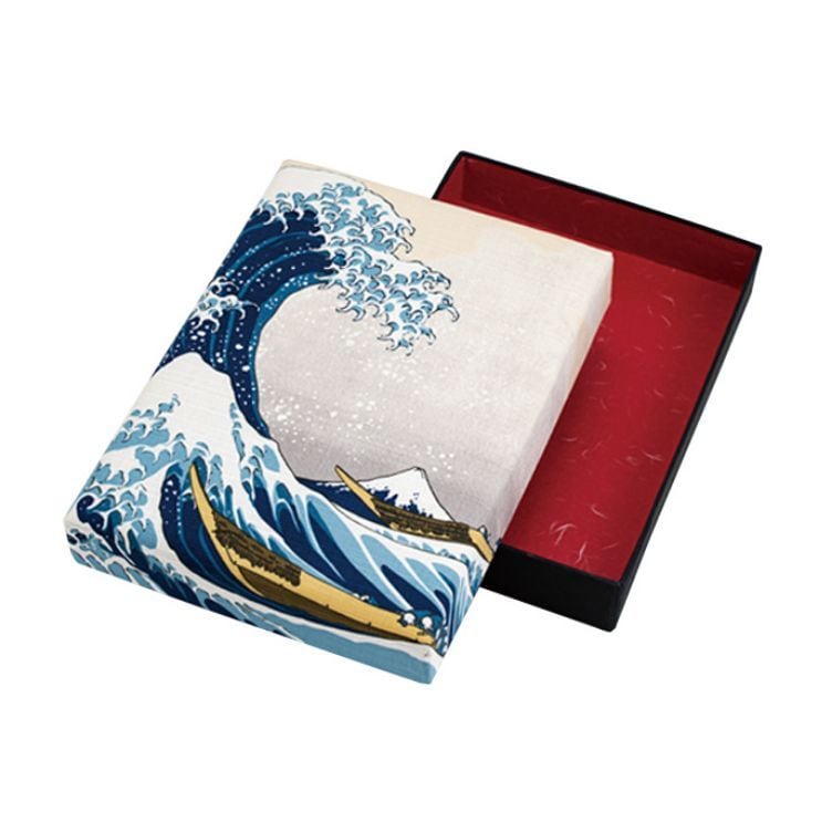 （まとめ買い）雅風 文箱 グレートウェーブ B5 KH-2480-00 [x3]