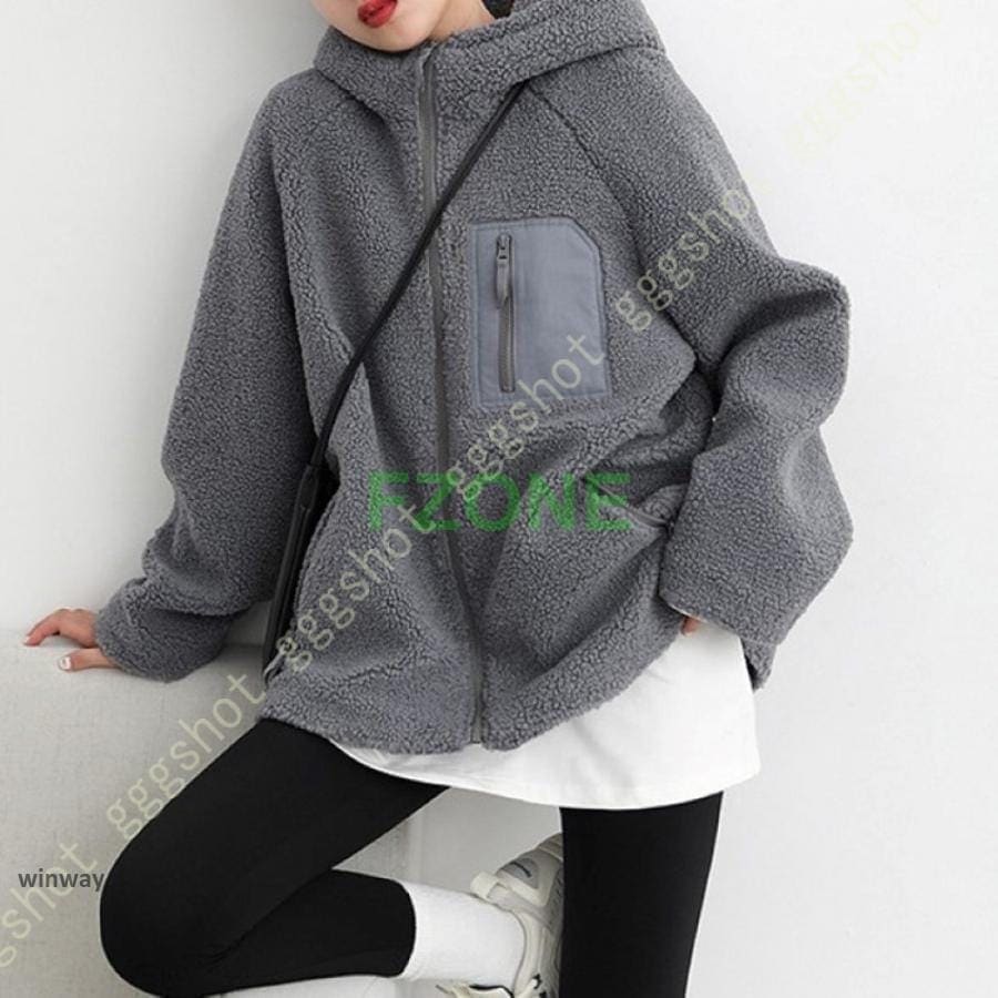 ボア ジャケット アウター レディース ブルゾン カジュアル ボリューム オーバーサイズ ゆったり おしゃれ ボア もこもこ あったかい 暖かい アウター