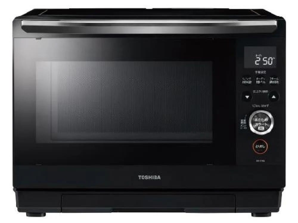 石窯ドーム ER-YD90(K) [ブラック]過熱水蒸気オーブンレンジ