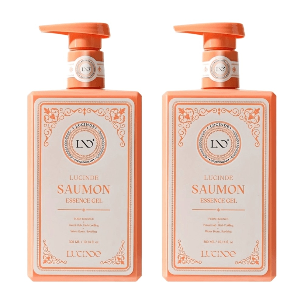 PDRN サーモンエッセンス ジェル 300ml 2個 /ヒアルロン酸/コラーゲン/水分補給/保湿/パンテノール/スクワラン/アクアポリン