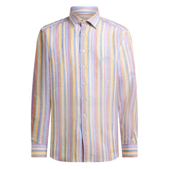 ETRO Men Shirts 99TB513 MRIB0002 S9800 WHITE BLUE