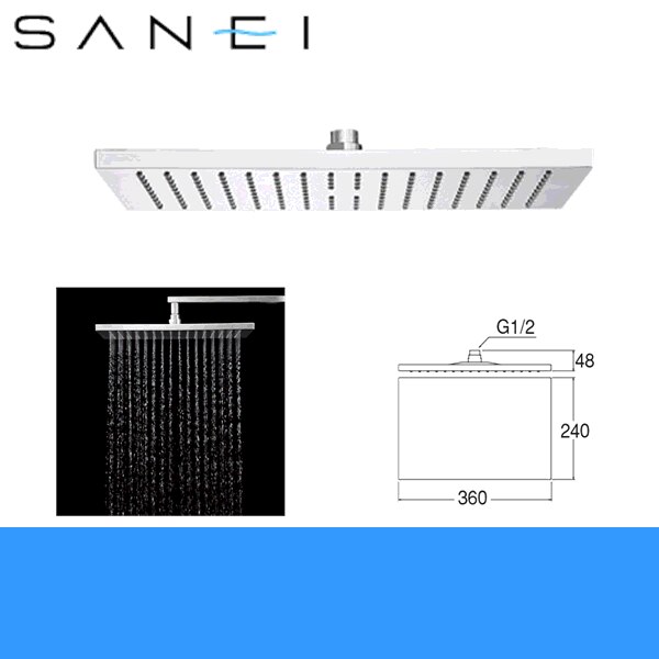 S1040F3 回転シャワーヘッド[]