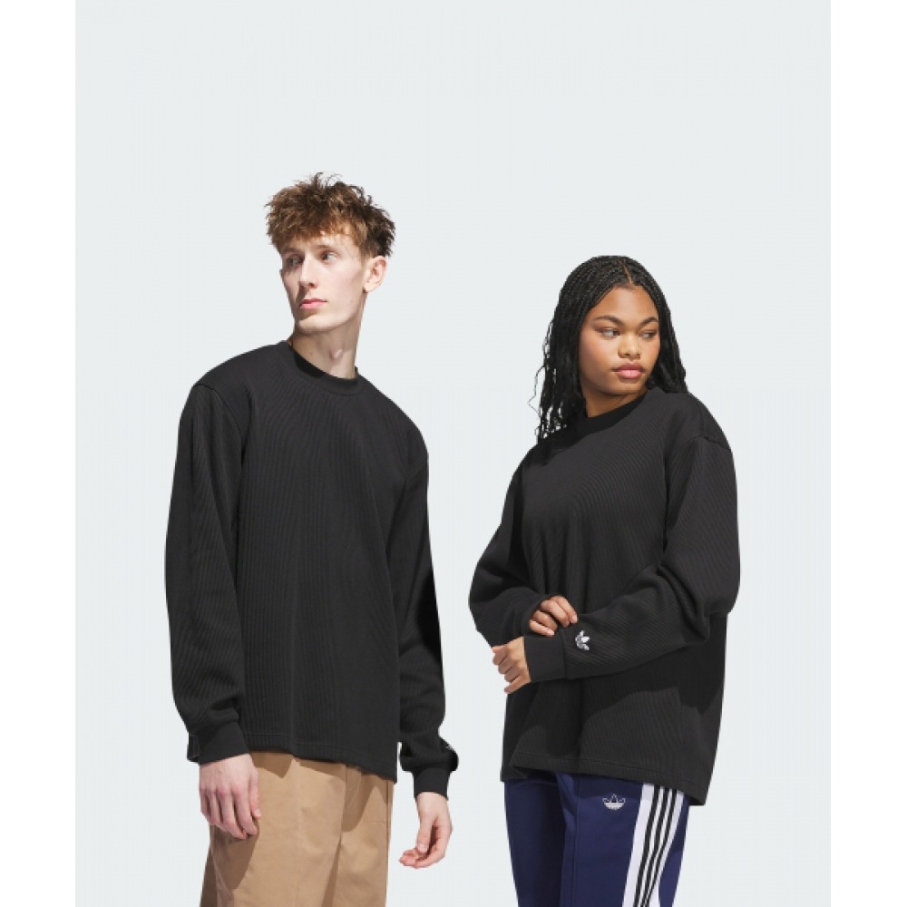 ADIDAS スケートボーディング ニット ロングスリーブ シャツ JW0052 9,824円