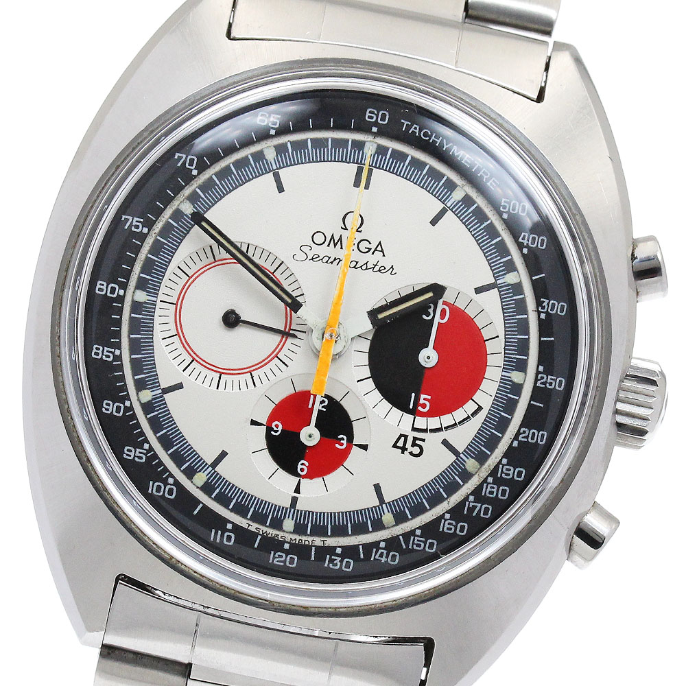 オメガ OMEGA 145.020 シーマスター クロノグラフ サッカータイマー スモールセコンド Cal.861 手巻き メンズ _896489【中古】
