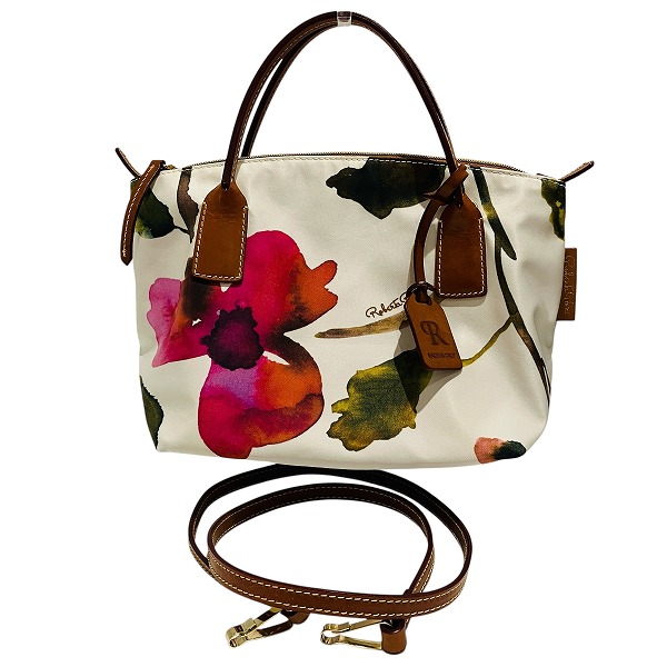 ロベルタピエリ 2WAYバッグ Roberta Pieri 花柄 ショルダーバッグ 【中古】 6,073円