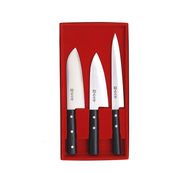 マサヒロ 正広作 ステン丸柄 三出刺 #11535