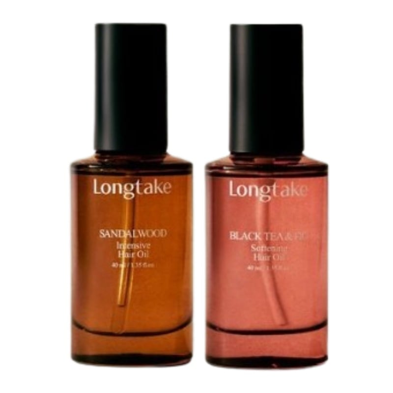 サンダルウッド / ブラックティー＆ピーグインテンシブヘアオイル 40ml (set)