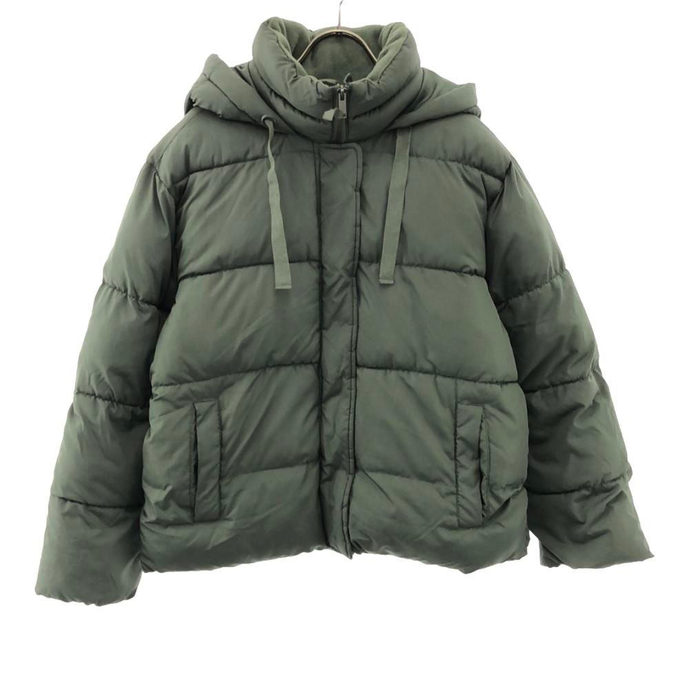 中綿ジャケット S グリーン系 レディース