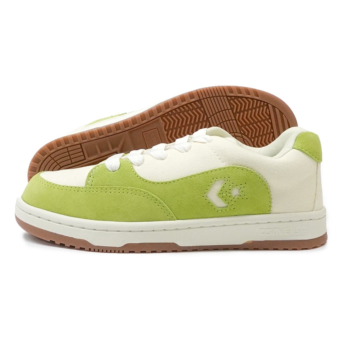 スニーカー メンズ レディース ツートーン SK OX ウインターホワイト/シャルトルーズ TWOTONE SK OX