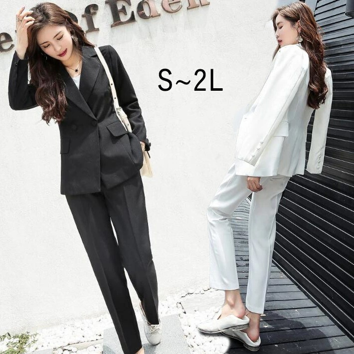 【本日限定激安格】【急速出荷】スーツセット　セットアップ　スーツ　ジャケット　パンツ　ズボン　オフィス　ブラックフォーマル セレモニースーツ 　OL フォマール　ママ　面接　入学式　結婚式　セレモニー