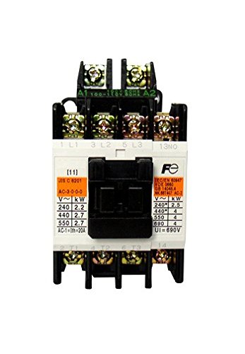 富士電機 標準形電磁接触器 ケースカバー無 SC-5-1 コイルAC200V 2A