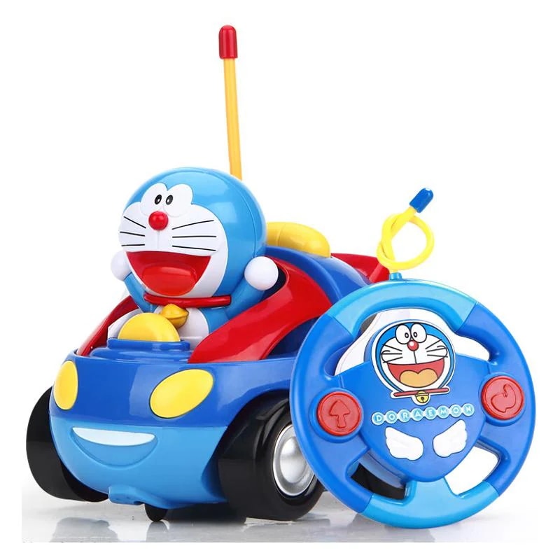 子供のおもちゃ ドラえもん リモコンカー 電動四輪駆動 レーシングミュージック 落下に強い 男の子と女の子 3-6歳 誕生日プレゼント 5,011円