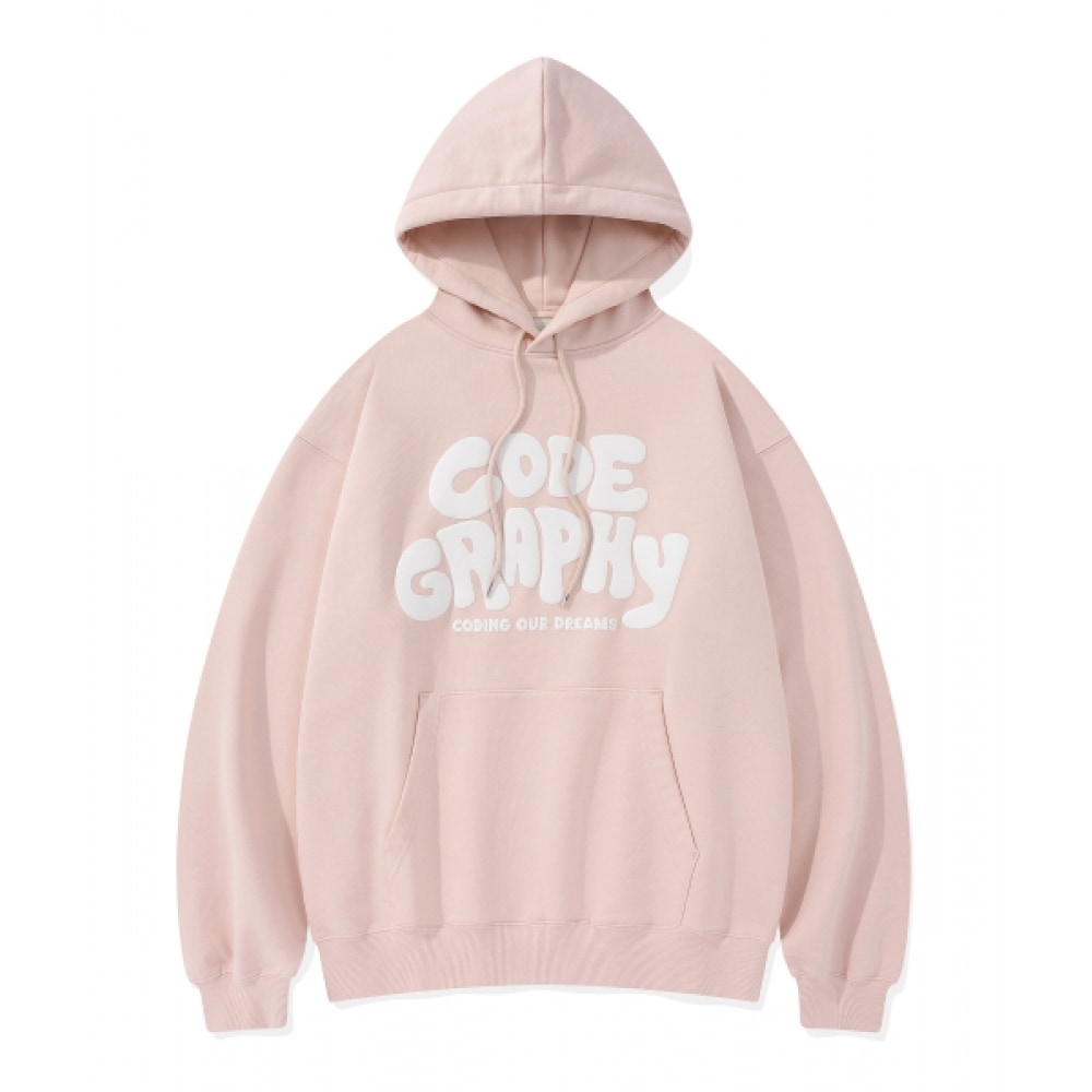 コディージェリーロゴパーカー_ピンク