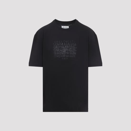 MAISON MARGIELA Men T-Shirts S50GC0730 M20164 861 WASHED BLACK