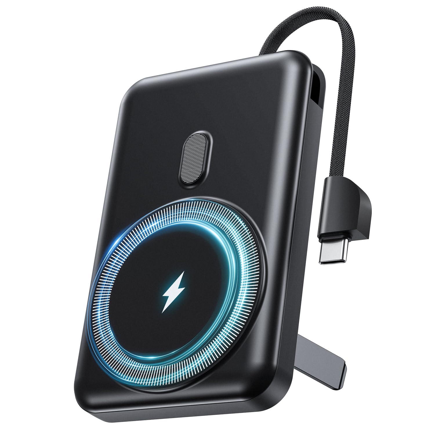 【16000mAh大容量・ワイヤレス充電 】 モバイルバッテリー 大容量 軽量 小型 急速充電 PD20W/22.5W対応 スマホ充電器 携帯充電器 マッグネット式 4台同時充電可能 i Phone/