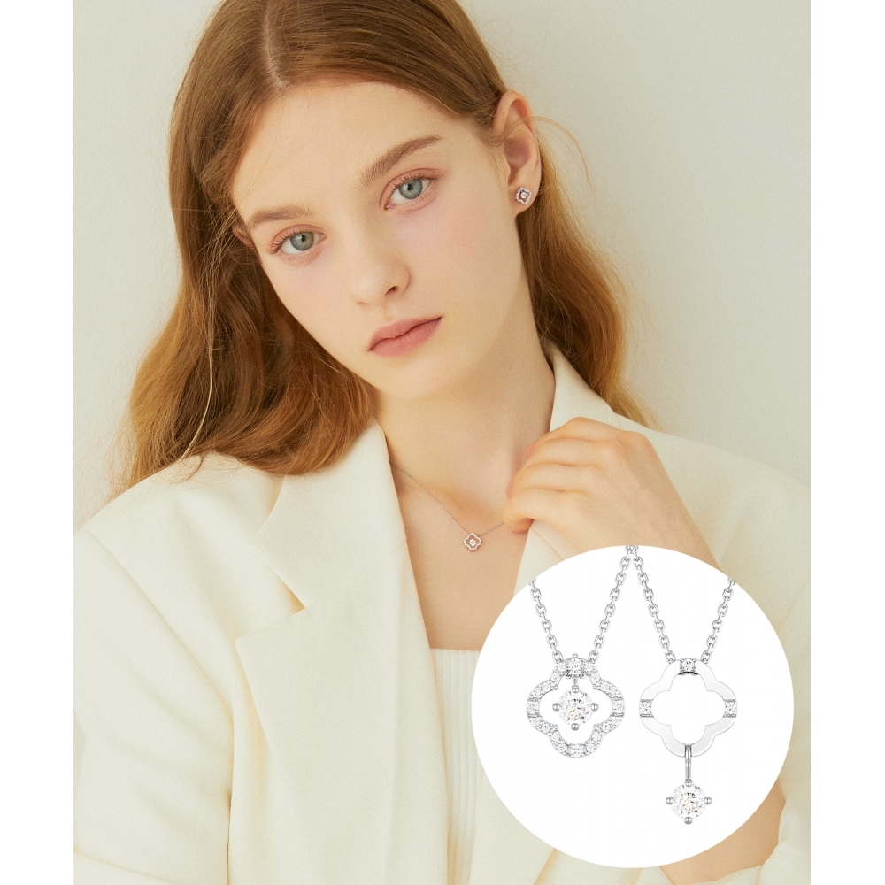 ジェスティーナクロビアデュエロネックレス (JJJTNQ2BF042SW420)