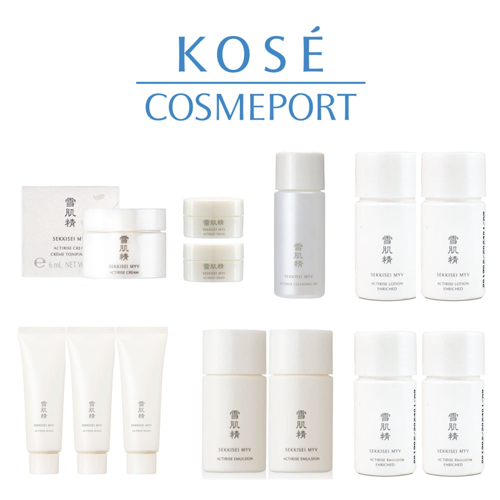 KOSE 雪肌精 3点セット Qoo10] 雪肌精 [正規品] KOSE 人気商品サンプル集 : キット・コフレ・福袋