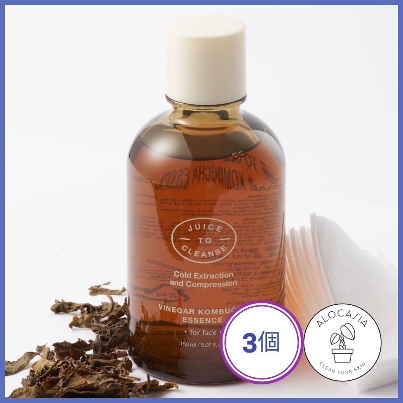 【公式リセラー】 ビネガー コンブチャ ヴィーガン エッセンス (150ml) (3個)