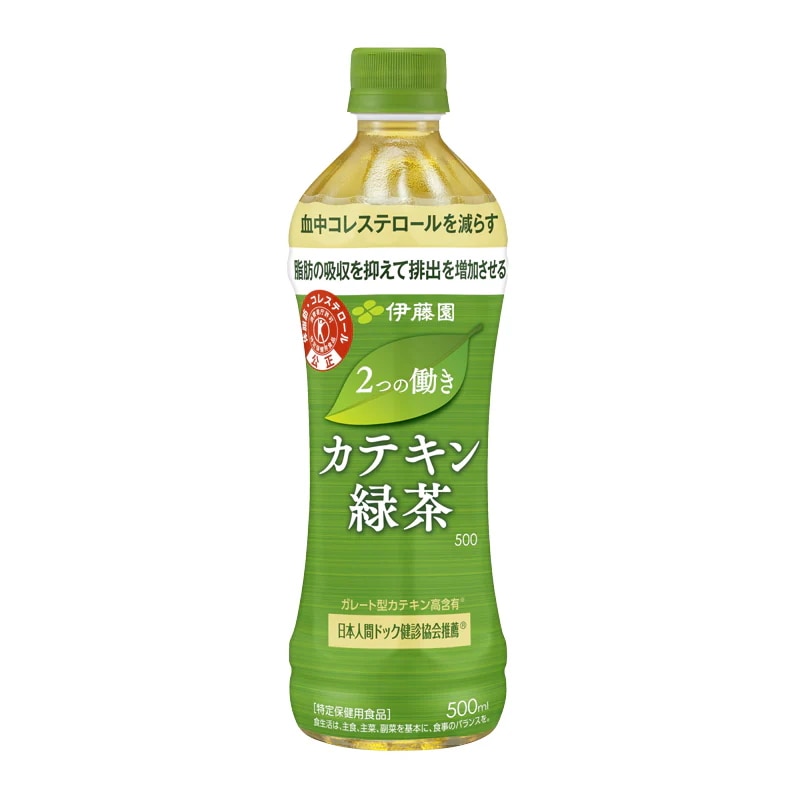 おいお茶カテキン緑茶　２つの働きカテキン緑茶 500ml 2ケース 48本　緑茶　カテキン　PET