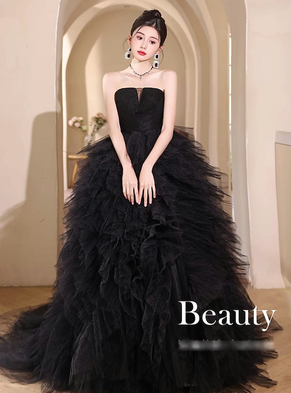 Qoo10] 今すぐ欲しい！上品 カラードレス プリン